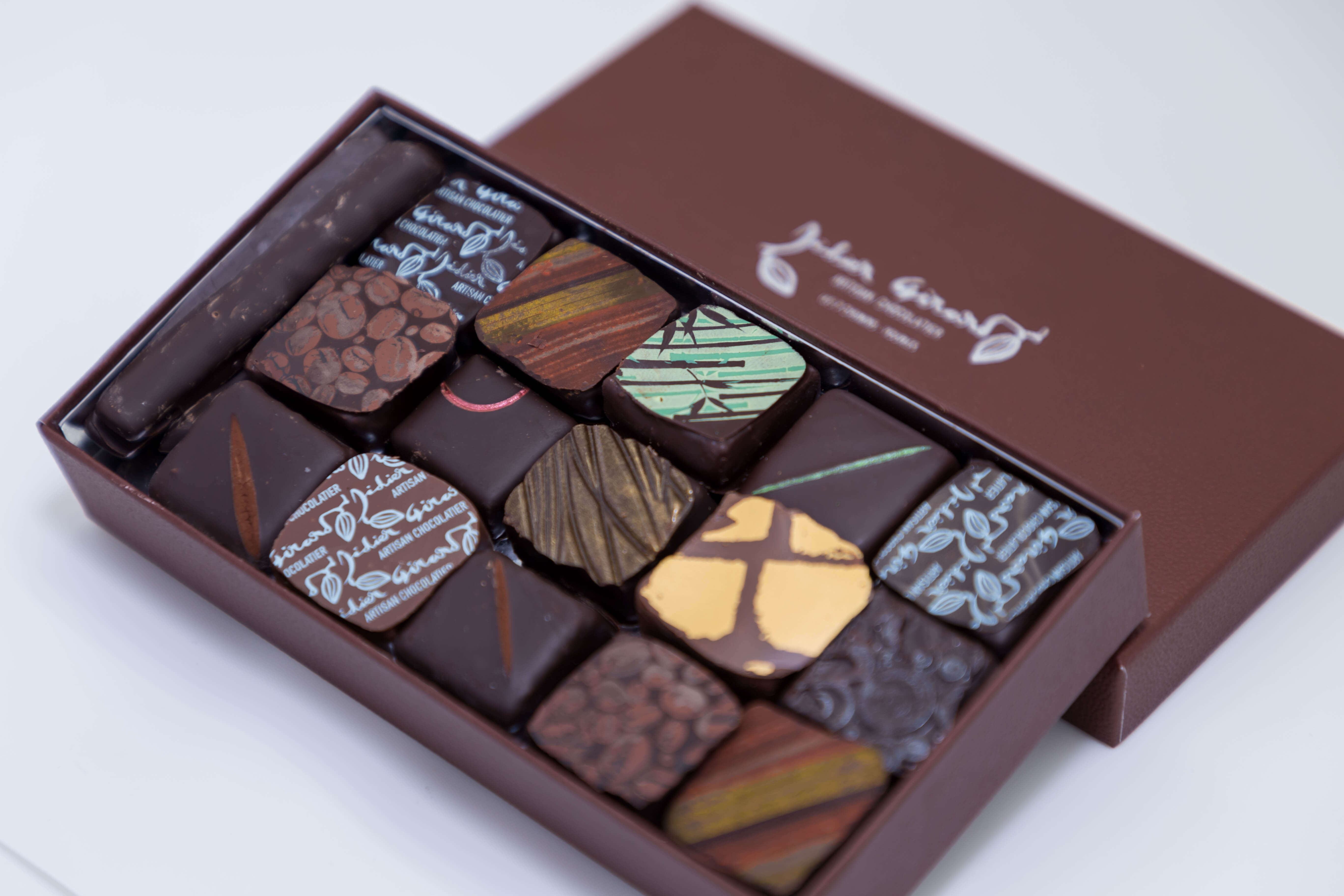 Coffret chocolats Pâtisseriechocolaterie Didier Girard
