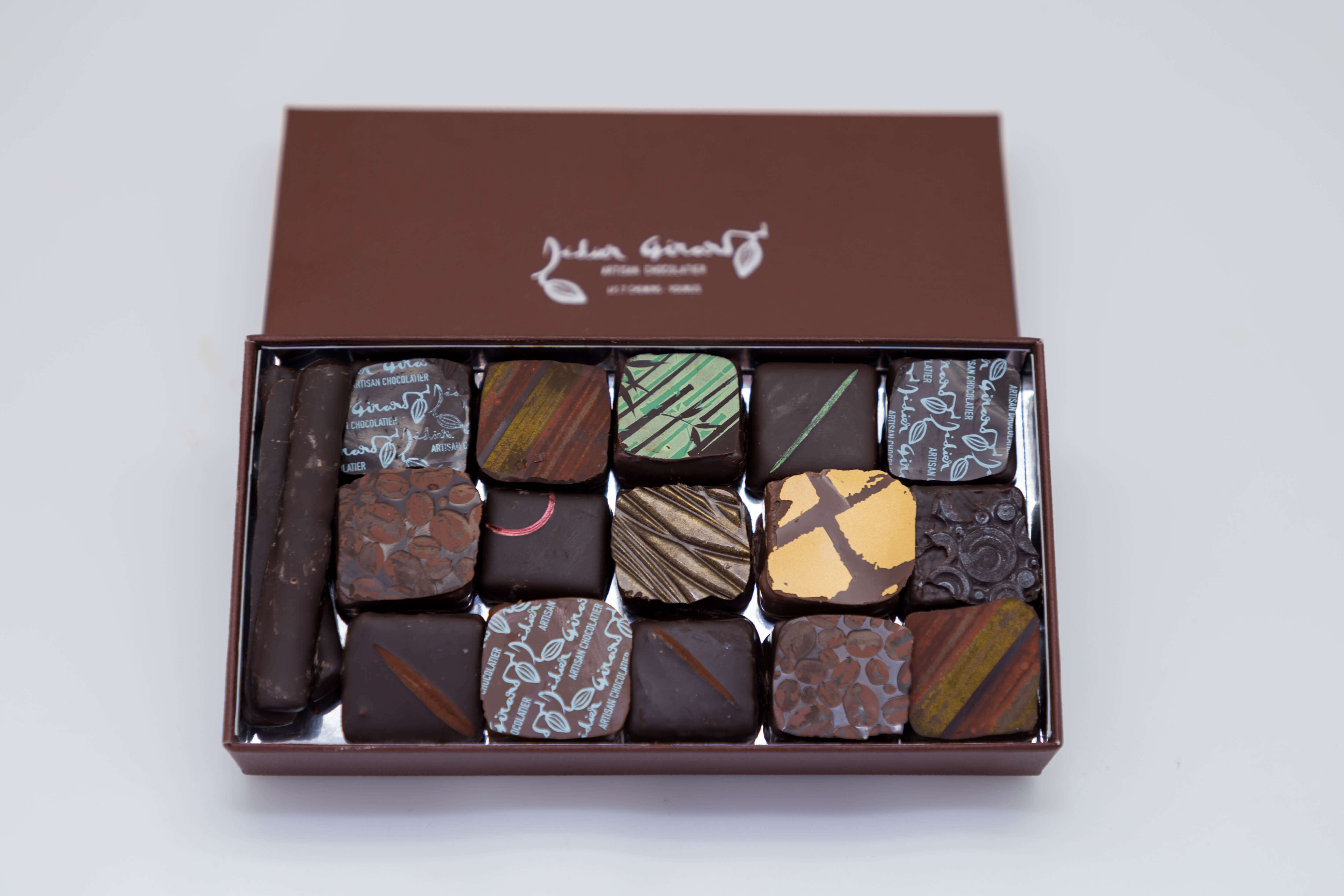 Coffret chocolats Pâtisseriechocolaterie Didier Girard